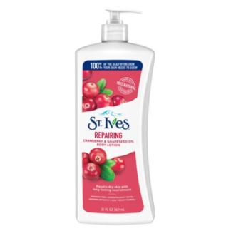 ST. IVES LOTION REPAIRING CRANBERRY