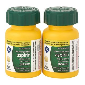 ASPERIN 81 mg 2 BOITES