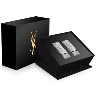 Yves Saint Laurent 2-Pc. Zoë Kravitz Rouge Pur Couture Satin Lipstick Set