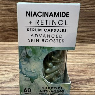 niacinamide + retinol serum capsules